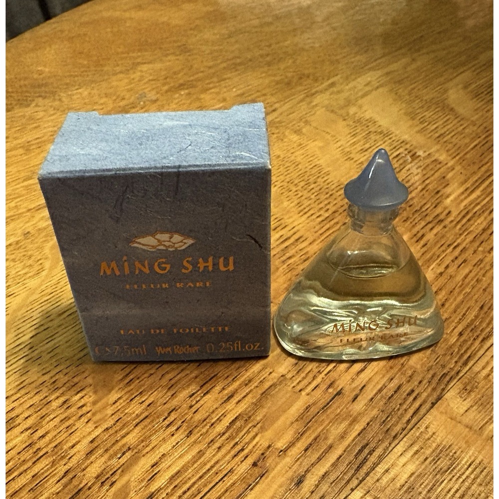 VTG Yves Rocher Ming SHU Fleur Rare mini Perfume Eau de Toilette 7.5 ml 0.25 oz